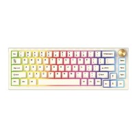 Fantech MAXFIT67 MK858 Space Edition RGB Kailh Box White Switch Mechanical Hotswap Keyboard